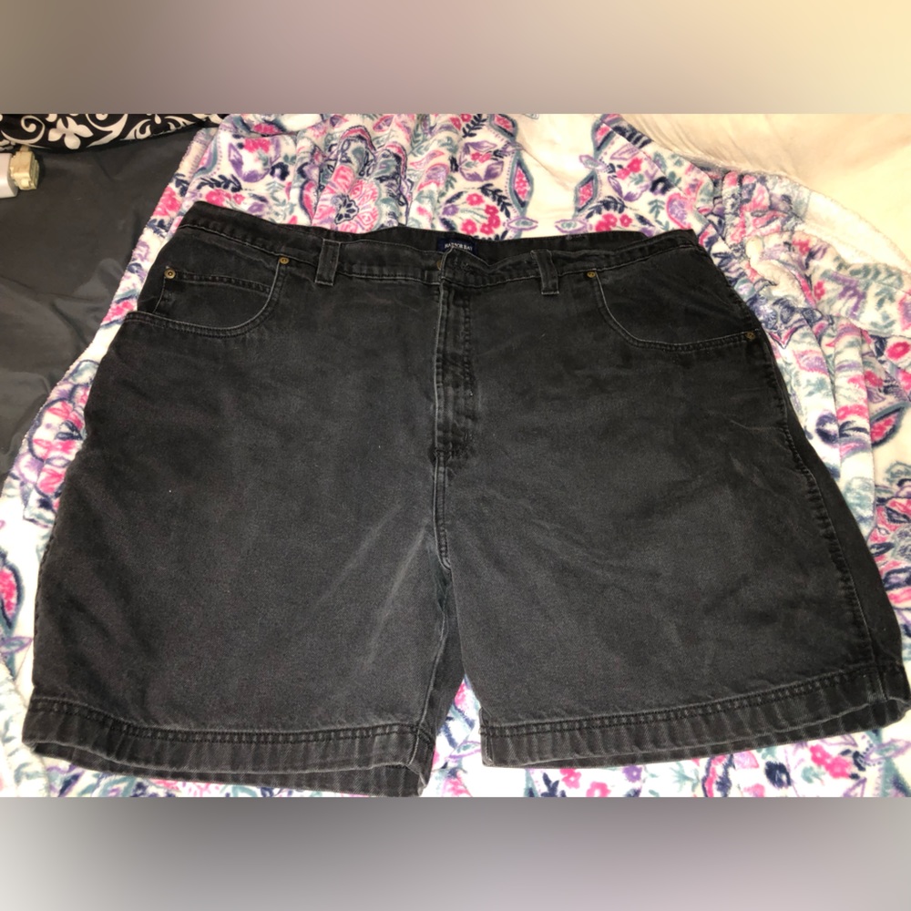 Denim jean shorts
